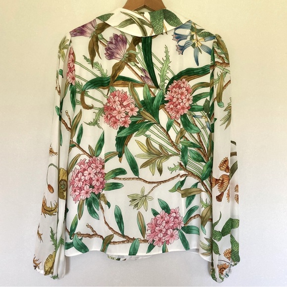 Shannon McLean Floral Button-Down Top - Picture 3 of 4